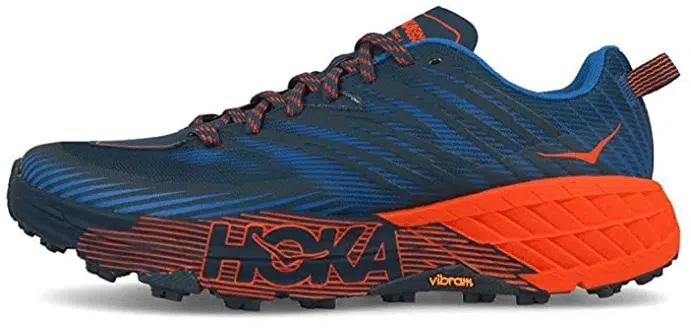 Hoka One One Mens Speedgoat 4 Textile Synthetic Trainers