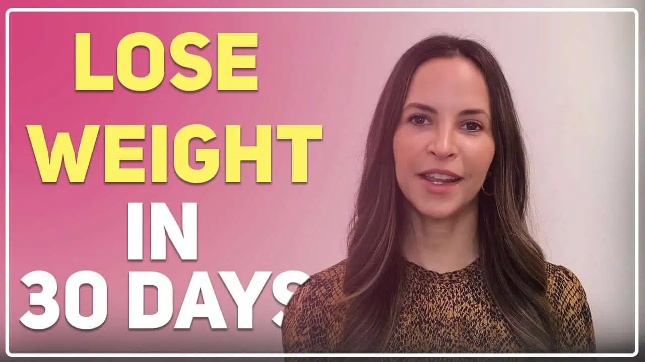 VIDEO: Easiest Ways To Lose Weight And Get Back in Shape in 30 Days